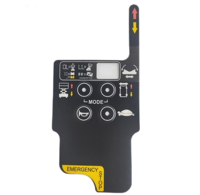 kopen Zoomlion DTC besturingssysteem Scheren Lift Decals Platform Control Box Gebruik Decal online vervaardiging