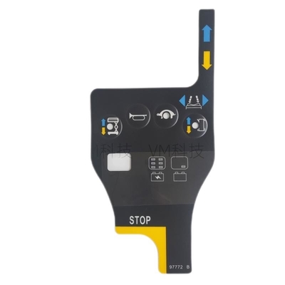 Genie 5 Decal gebruikt voor platform control box nieuwe aftermarket onderdelen
