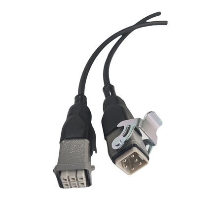 Vierkant metalen aansluiting A Upper Control Box Connector Voor Zoomlion Dingli Sinoboom